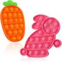 Imagem de Brinquedo Push Pop Bubble HFATMOS - Fidget de Silicone com Coelho