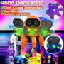 Imagem de Brinquedo Robô - Aranha Som Luz Dança Musica Interativo ( azul)