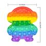 Imagem de Brinquedo Sensorial Push Pop Bubble Fidget RadBizz - Astronauta Arco-Íris