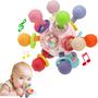Imagem de Brinquedo sensorial TOHIBEE Montessori para bebês de 0 a 2 anos com mordedor