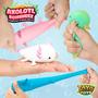 Imagem de Brinquedo Squishy Axolotl YoYa Toys Squisheez - Pacote com 4