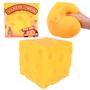 Imagem de Brinquedo Squishy Block Giggle Zone - Extra Grande - Formato de Queijo