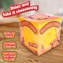 Imagem de Brinquedo Squishy Block Giggle Zone - Extra Grande - Formato de Queijo