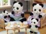 Imagem de Brinquedo Sylvanian Families Familia Dos Pandas Graciosos