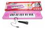 Imagem de Brinquedo Teclado Piano Infantil 32 Teclas Com Microfone (ROSA)