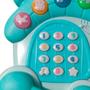 Imagem de Brinquedo telefone de gatinho musical azul 2216A-38 Yan fa