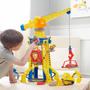 Imagem de Brinquedo Torre Guindaste Patrulha Canina Rubble E Equipe Kit Playset