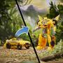 Imagem de Brinquedo Transformers Rise of the Beasts Bumblebee no modo Bumblebee