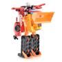 Imagem de Brinquedo Transformes Vira Robô Trator Bulldozer 2 Em 1
