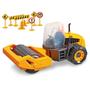 Imagem de Brinquedo Trator Articulável Sx Compactor Construction Machine Máquina de Construção