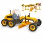 Imagem de Brinquedo Trator Niveladora Gigante Construction Machines