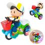 Imagem de Brinquedo Triciclo Bate Volta - Empina, Gira 360 com Sons e Luzes