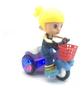 Imagem de Brinquedo Triciclo Divertido Bate Volta Empina Gira 360 Sons E Luz(Menina)