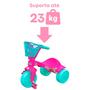 Imagem de Brinquedo Triciclo Infantil LOL com Cestinha indicado para Crianças a Partir de 19 Meses Xalingo -21843