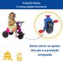 Imagem de Brinquedo Tricicolo Motoca Infantil Empurrar Pedal Presente Menina Criança Bebê  1 2 3 anos Motoquinha 