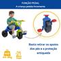 Imagem de Brinquedo Tricicolo Motoca Infantil Empurrar Pedal Presente Menino Criança Bebê 1 2 3 anos Motoquinha