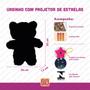 Imagem de Brinquedo urso de pelúcia projetor Estrelas presente criança