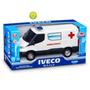 Imagem de Brinquedo Van Iveco Daily Furgão Ambulância Sirene com Luzes - Usual Brinquedos