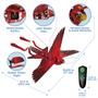 Imagem de Brinquedo Voador Zing Go Go Bird com Controle Remoto e Prevenção de Obstáculos