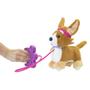 Imagem de Brinquedo Walking Petz Corgi Pelúcia Interativa Mexe A Orelha E Abana O Rabo Multikids