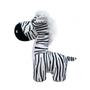 Imagem de Brinquedo zebra de pelucia - fofy