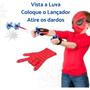 Imagem de BrinquedoInfantil Luva Homem Aranha Lançador Teia Presente Criança Menino 3 4 5 anos