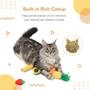 Imagem de Brinquedos Catnip BOBOPET para gatos: Kitten Chew Teething Bite Kick