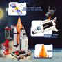 Imagem de Brinquedos Conjuntos de Construção, Brinquedos Espaciais 6-10 Meninos Criador Arquitetura Cidade Space Shuttle Brinquedos para 6 7 8 9 10 11 12 Anos Meninos Presentes de Natal Presentes de Natal para Crianças Brinquedos Tronco Blocos de Construção (5