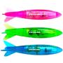 Imagem de Brinquedos de Mergulho Swimline Original Torpedo Turbos com LED - Pacote com 3 Unidades