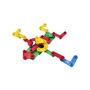 Imagem de Brinquedos  De Montar Ligs Bolsa 280 Peças Coloridas Brinquedo Educativo + 3 anos