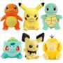 Imagem de Brinquedos de Pelúcia Kawaii Pokémon - Pikachu, Charmander, Squirtle, Psyduck