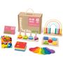 Imagem de Brinquedos Educativos Montessori Sensorial Infantil 2 Anos