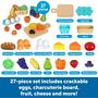 Imagem de Brinquedos Educativos Play Food New Sprouts Farm-to-Table