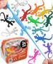 Imagem de Brinquedos Elásticos UpBrands para Lagartos - Pacote com 24 Unidades