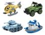 Imagem de Brinquedos kit de 4 carrinho com Creative Diy Assemble Funny Tank Plan
