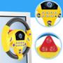 Imagem de brinquedos Musical Infantil Volante Educativo Com Ventosas Sons e Luzes Amarelo ENVIO RÁPIDO