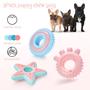 Imagem de Brinquedos para cachorros YKKESUHB para dentição de cães pequenos com brinquedos que rangem
