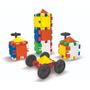 Imagem de Brinquedos Para Crianças Formas de Montar Carros c/ Rodinhas