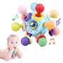 Imagem de Brinquedos para dentição para bebês Dofaxgo Montessori 0-6 6-12 meses Silico