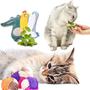 Imagem de Brinquedos para Gatos com Catnip Kit com Bola Sisal/ Abacate / Pelúcia