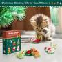 Imagem de Brinquedos para Gatos de Natal Retro Shaw - Pacote com 5 (Catnip e Silvervine)