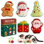 Imagem de Brinquedos para Gatos de Natal Retro Shaw - Pacote com 5 (Catnip e Silvervine)