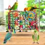 Imagem de Brinquedos para pássaros YIXUND Brinquedos de coleta de alimentos para periquitos, calopsita