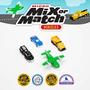 Imagem de BRINQUEDOS POPULARES Mix ou Match Vehicles, Snap Toy Play Set, Micro Veículos com Carro de Polícia, Avião e Muito Mais