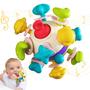 Imagem de Brinquedos sensoriais Baby Teether Tidlead para 0 a 18 meses com chocalho