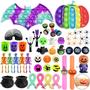 Imagem de Brinquedos Sensoriais Fidget de Halloween - Pacote com 54 Peças para Crianças e Adultos