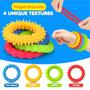 Imagem de Brinquedos Sensoriais Fidget SMALL FISH - Pacote com 16 Peças para Crianças com Autismo