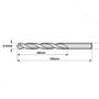 Imagem de Broca 338 Aco Rapido Vonder 1/4 (6,5mm) Kit com 5 Unidades