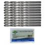 Imagem de Broca Aco Rapido Brasfort   3/32'' - 7496 ./ Kit Com 10 Peças