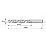 Imagem de Broca Aco Rapido Dormer - 15/64 (6mm) Kit com 10 Unidades